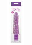 Lollies Smartie Textured Vibrator Purple 6.7 Inch