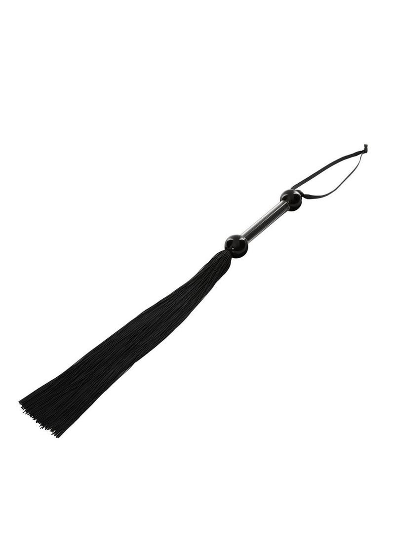 Large Rubber Whip - Black