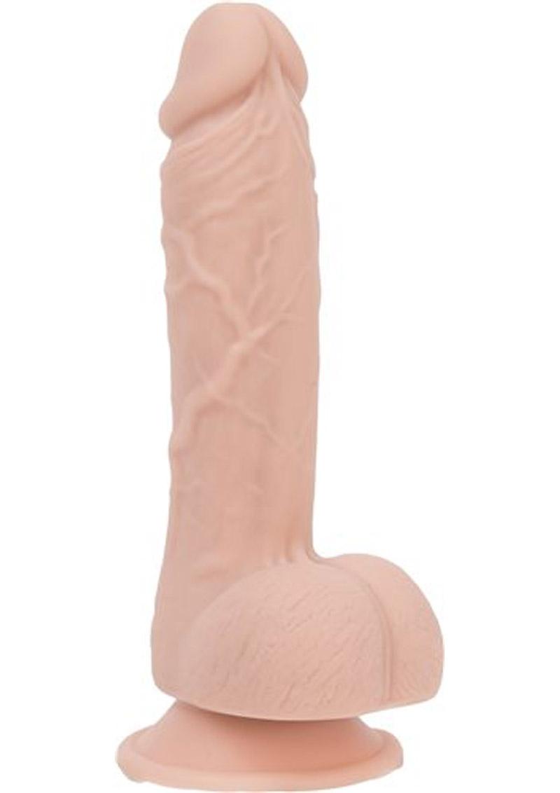 Addiction - Toy Collection Mark - Realistic Dildo With Balls - Flesh