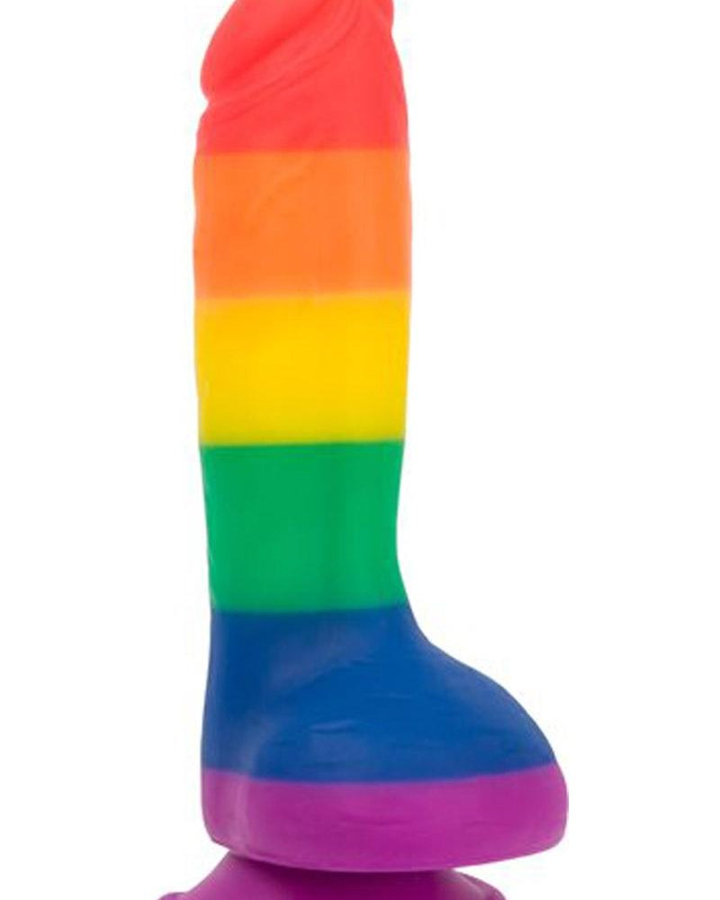 Adicción - Colección de juguetes Justin - Consolador realista con bolas - Multicolor