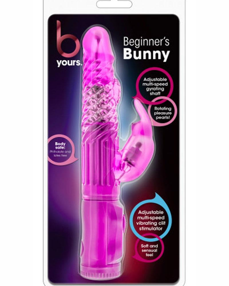 B Yours Beginners Bunny Rabbit Pink 8.75 Inch
