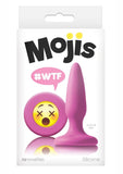 Mojis #WTF Silicone Anal Plug Pink 3.4 Inch