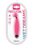 Vibrador estimulador del clítoris Wet Dreams Pussy Pedal resistente al agua color magenta