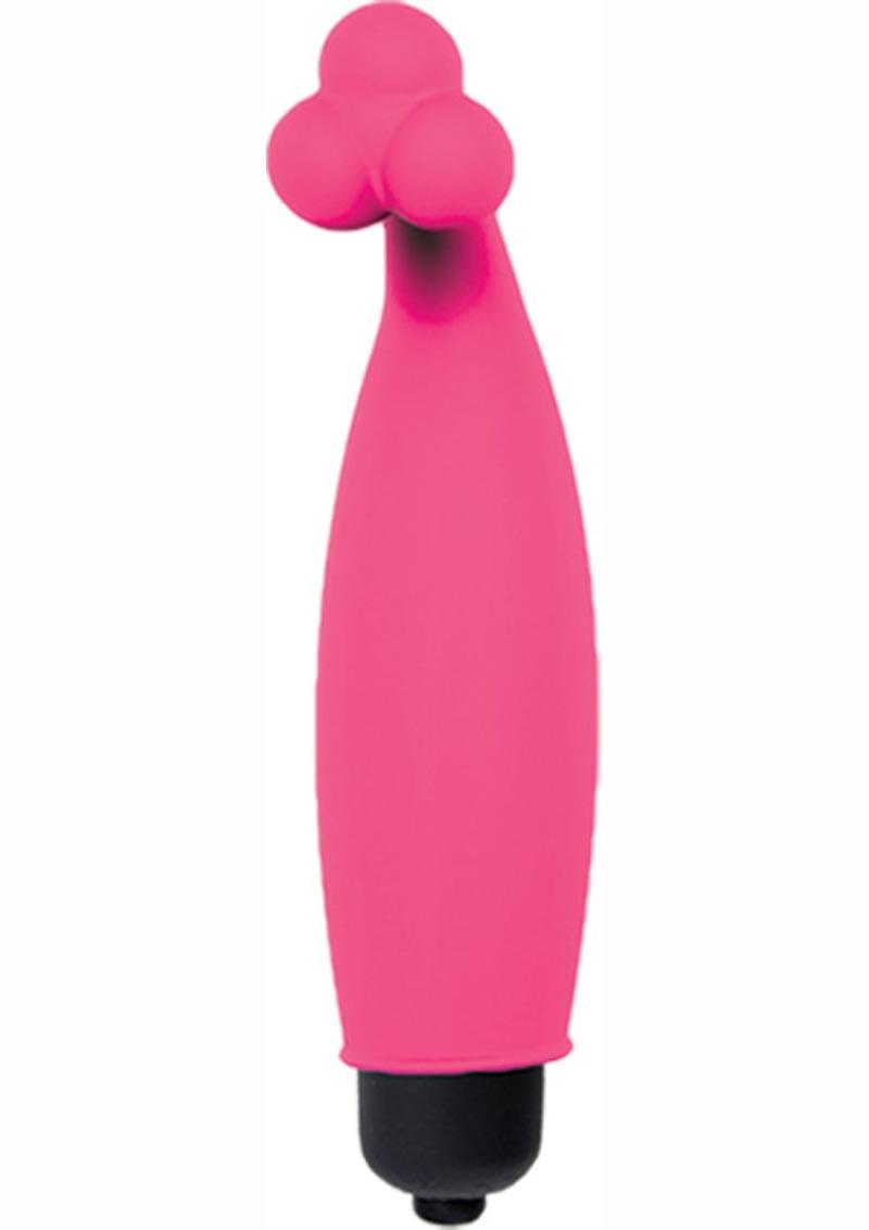 Vibrador estimulador del clítoris Wet Dreams Pussy Pedal resistente al agua color magenta