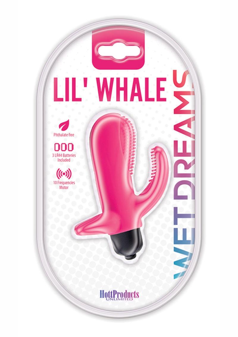 Vibrador para dedos Wet Dreams Lil Whale color magenta