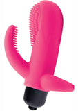 Vibrador para dedos Wet Dreams Lil Whale color magenta