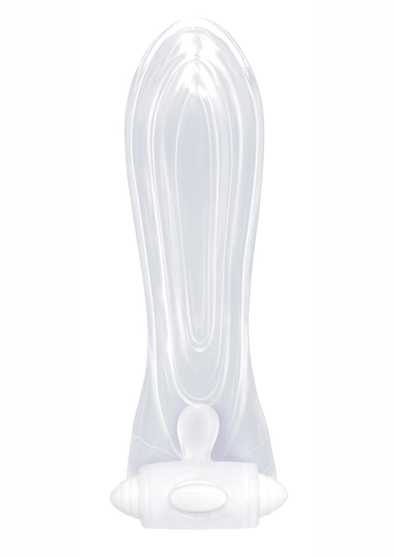 Sextenders Vibratorios 9`s Contoured Clear 5.5 Pulgadas