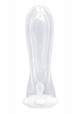 Sextenders Vibratorios 9`s Contoured Clear 5.5 Pulgadas