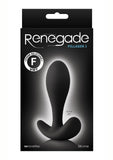 Renegade Pillager I Silicone Anal Plug Black 4.1 Inch