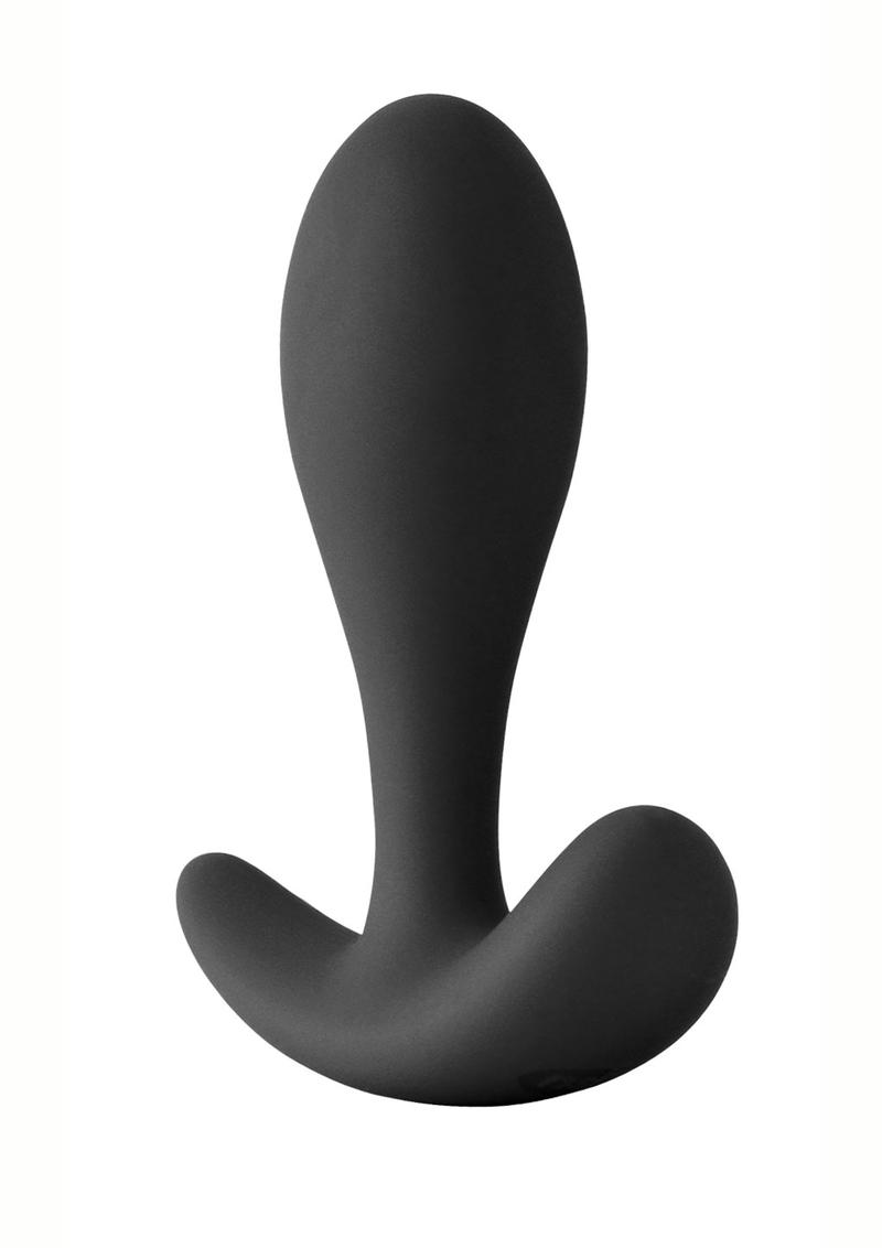 Renegade Pillager I Silicone Anal Plug Black 4.1 Inch