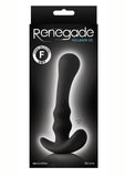 Renegade Pillager III Silicone Anal Plug Black 5.5 Inch