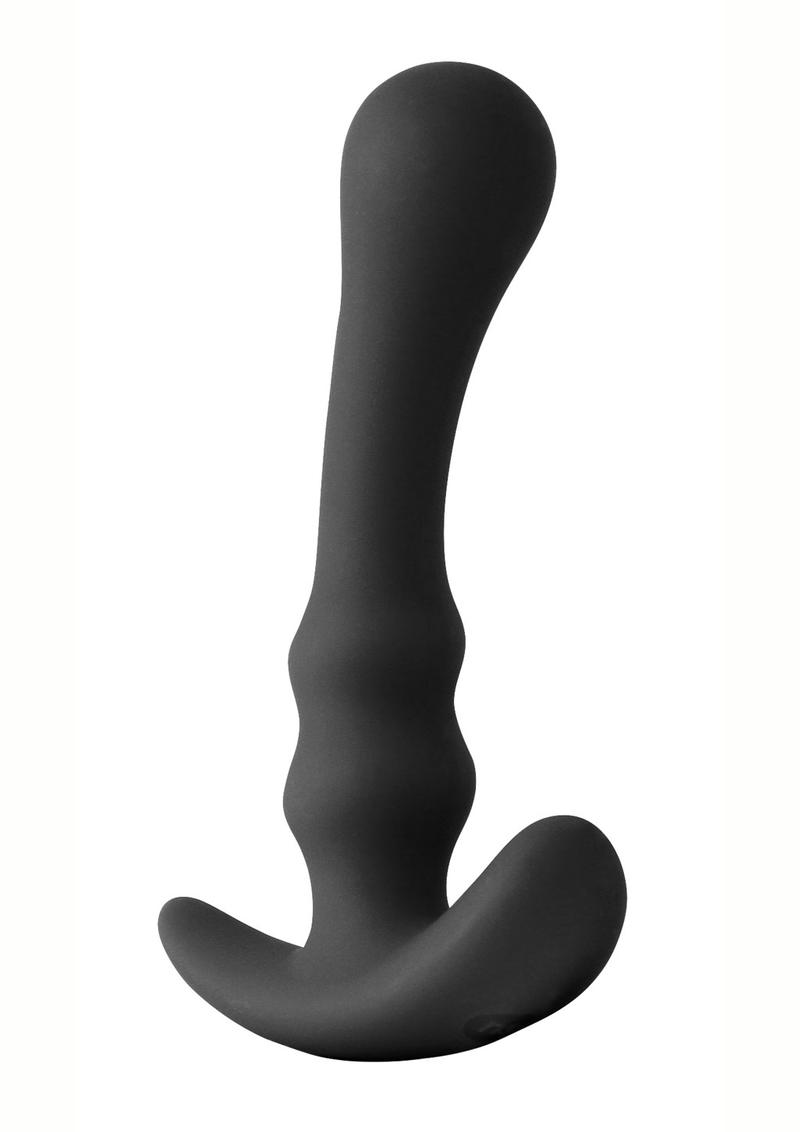 Renegade Pillager III Silicone Anal Plug Black 5.5 Inch