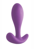 Firefly Ace I Silicone Glow In The Dark Butt Plug Small Purple