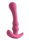 Firefly Ace III Silicone Glow In The Dark Butt Plug Large Pink