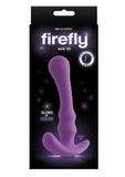 Firefly Ace III Silicone Glow In The Dark Butt Plug Large Purple