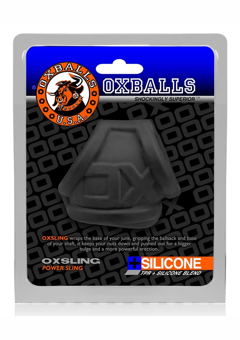 Arnés de silicona Oxsling Black Ice