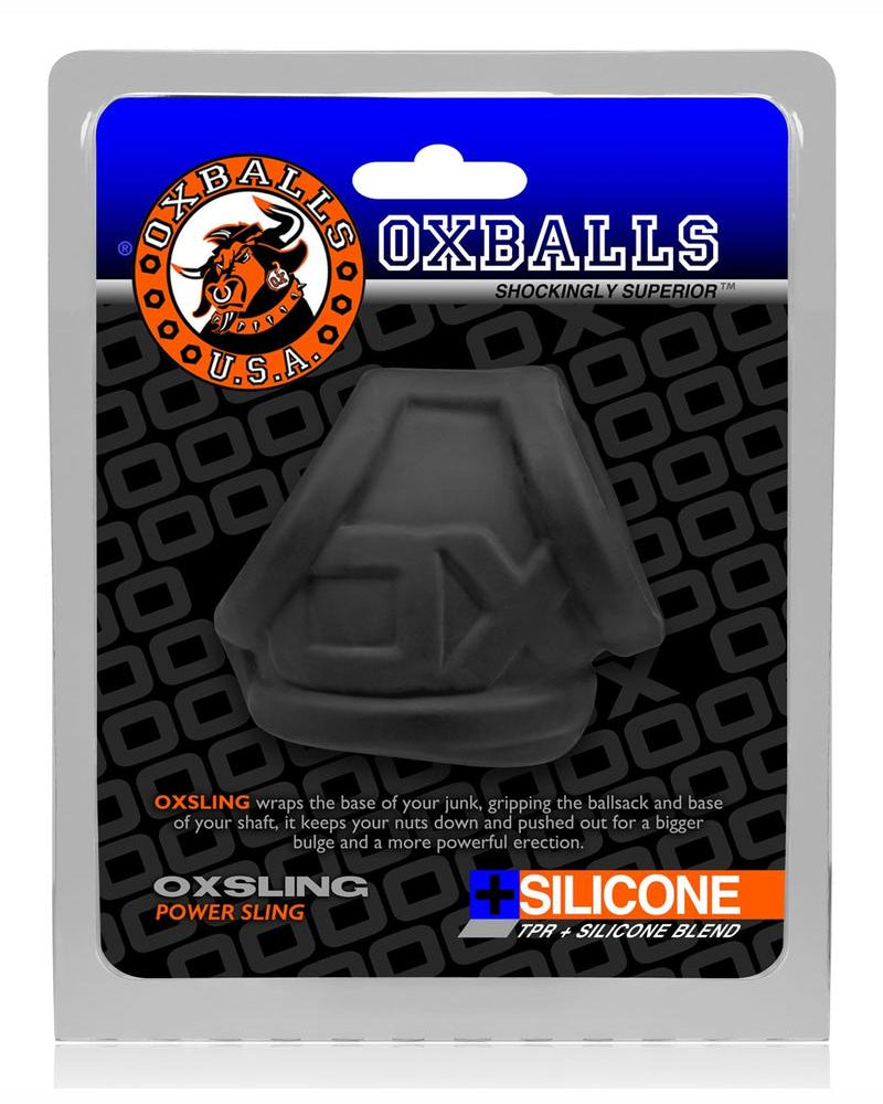 Oxsling Silicone Power Sling Black Ice