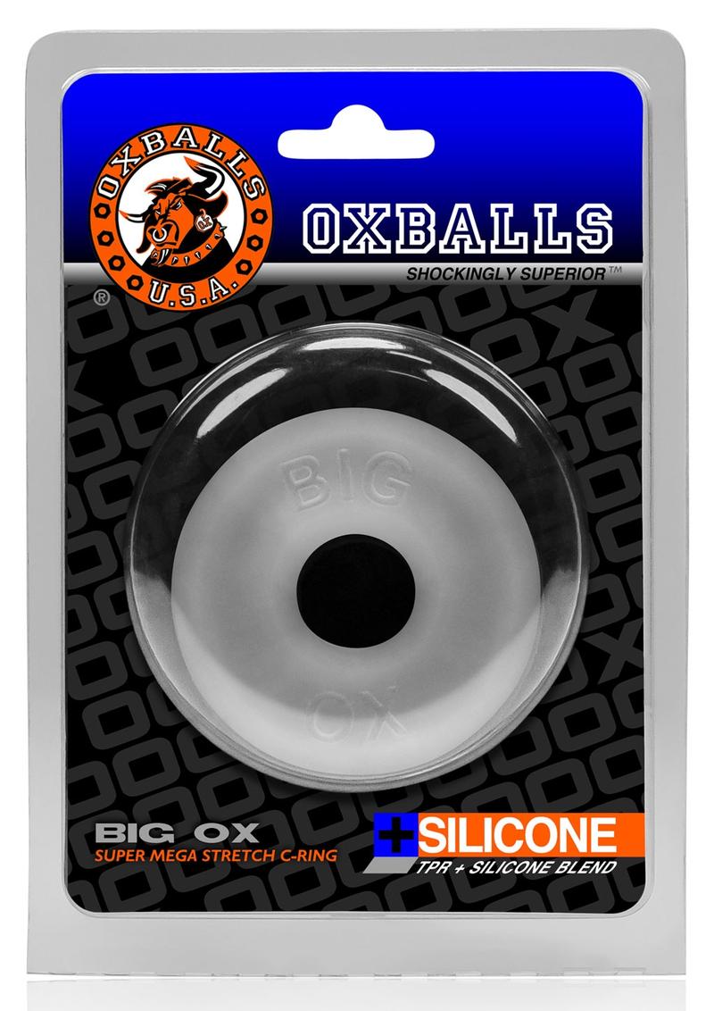 Big Ox Super Mega Stretch Silicone Cock Ring Cool Ice