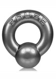 OXBALLS - Gauge Super Flex Cockring - Black / Police Blue / Steel