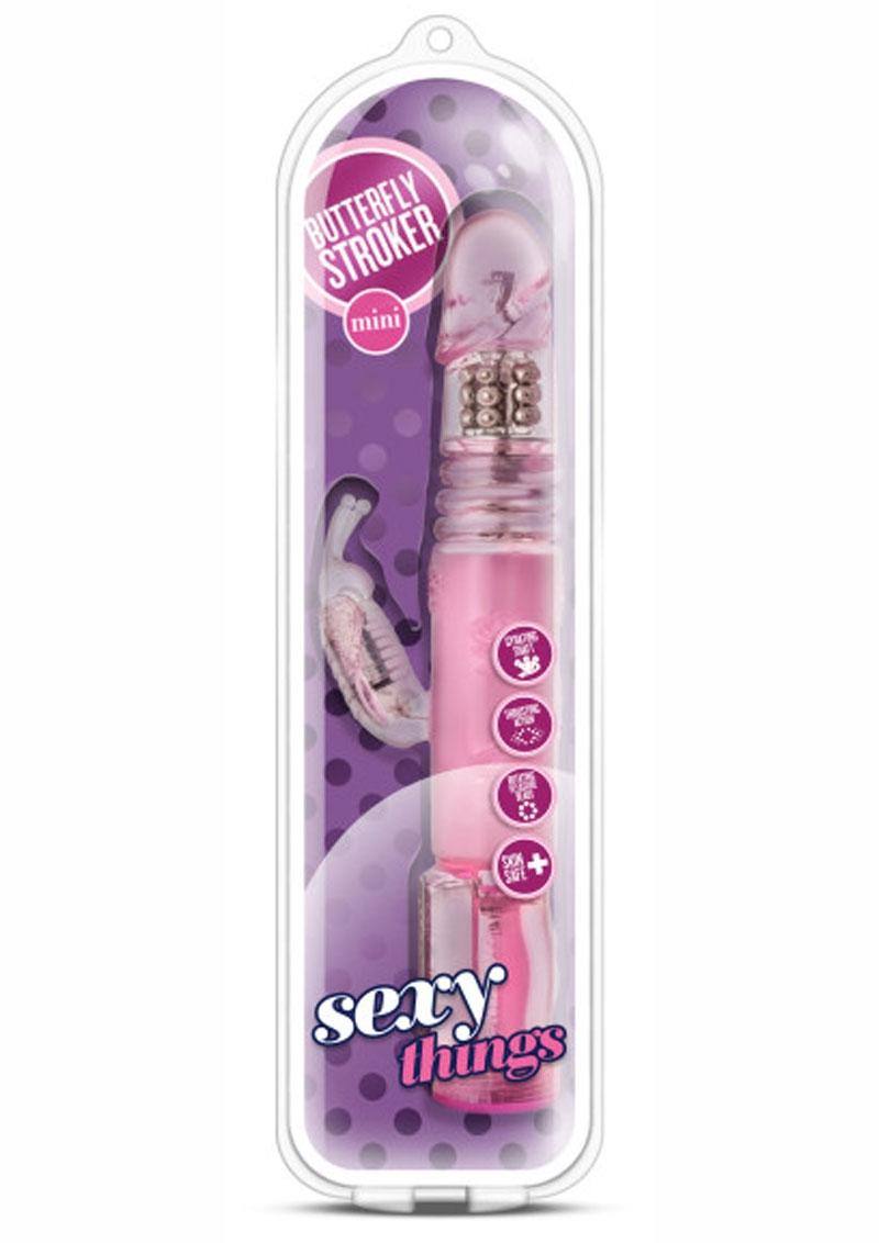 Sexy Things - Butterfly Stroker Vibe Mini - Pink/Fuchsia/Purple