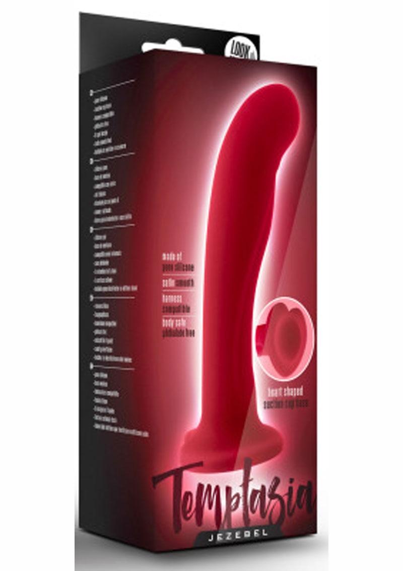 Temptasia Jezebel Silicone Dong Crimson