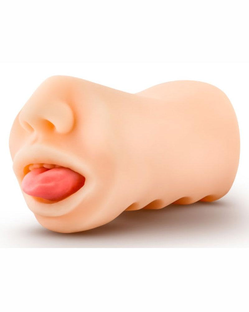 Masturbador realista Blush Oral Anne vainilla