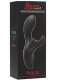 Kink Pulse Ultimate 4 Motor Silicone USB Rechargeable Vibrator Waterproof Black 7 Inch