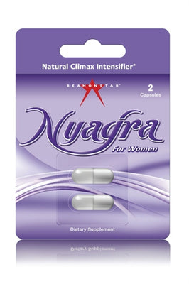 "Nyagra Natural Climax Intense - 2 Ct Blister Pack - Each NYA02P"