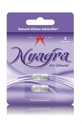 "Nyagra Natural Climax Intense - 2 Ct Blister Pack - Each NYA02P"