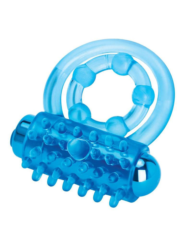 "Bodywand Rechargeable Classic Duo Ring - Blue X-BW1504"