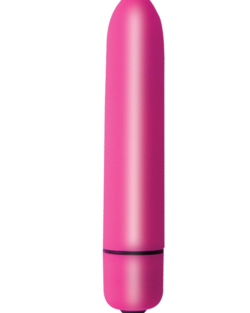 Bala para orgasmos intensos 10X resistente al agua, color rosa, 3,5 pulgadas