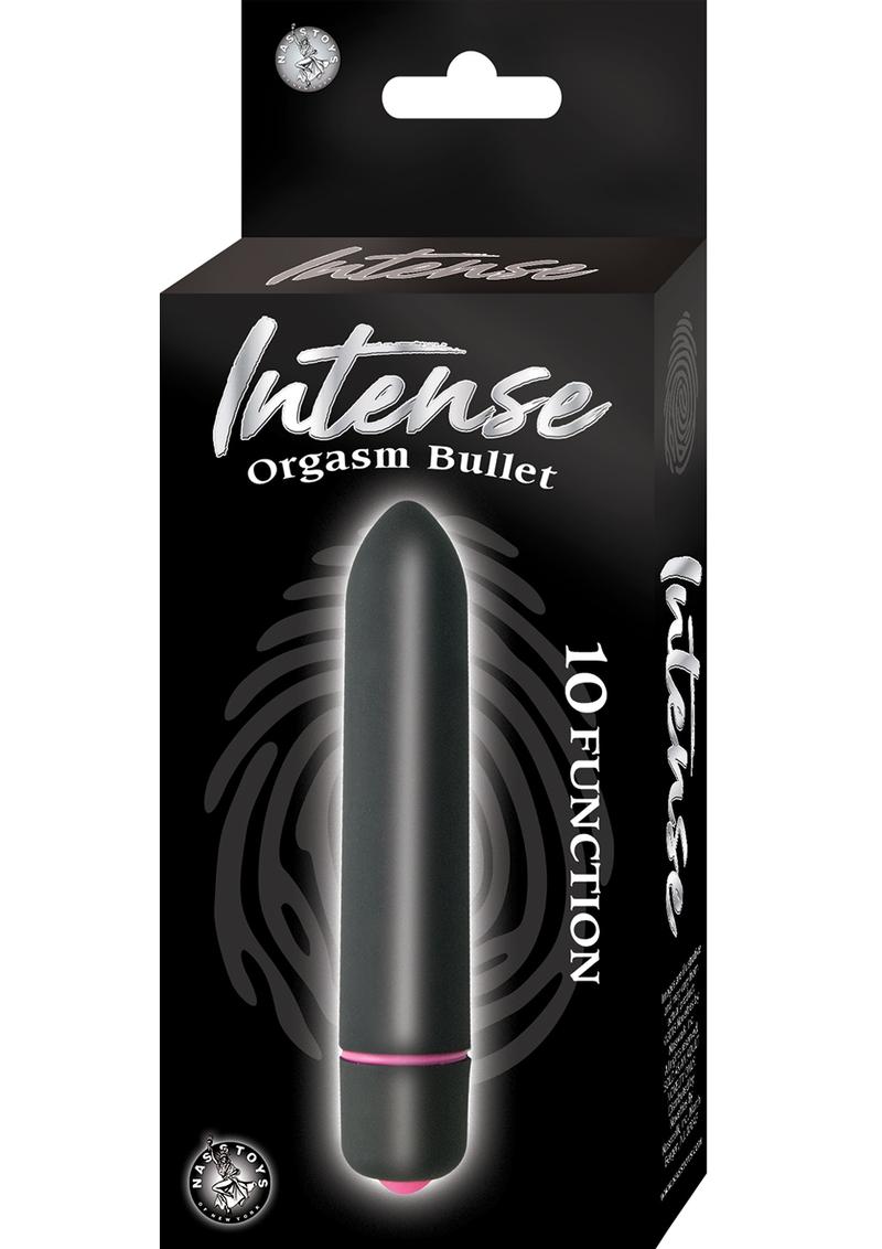 Bala para orgasmos intensos 10X resistente al agua, color negro, 3,5 pulgadas