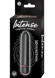 Bala para orgasmos intensos 10X resistente al agua, color negro, 3,5 pulgadas