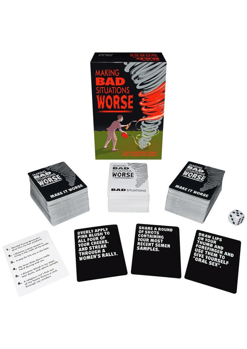 Juego de cartas que empeora las malas situaciones