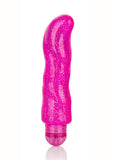 Vibrador Sparkle G Dazzle G Sopt resistente al agua, morado, 5,25 pulgadas