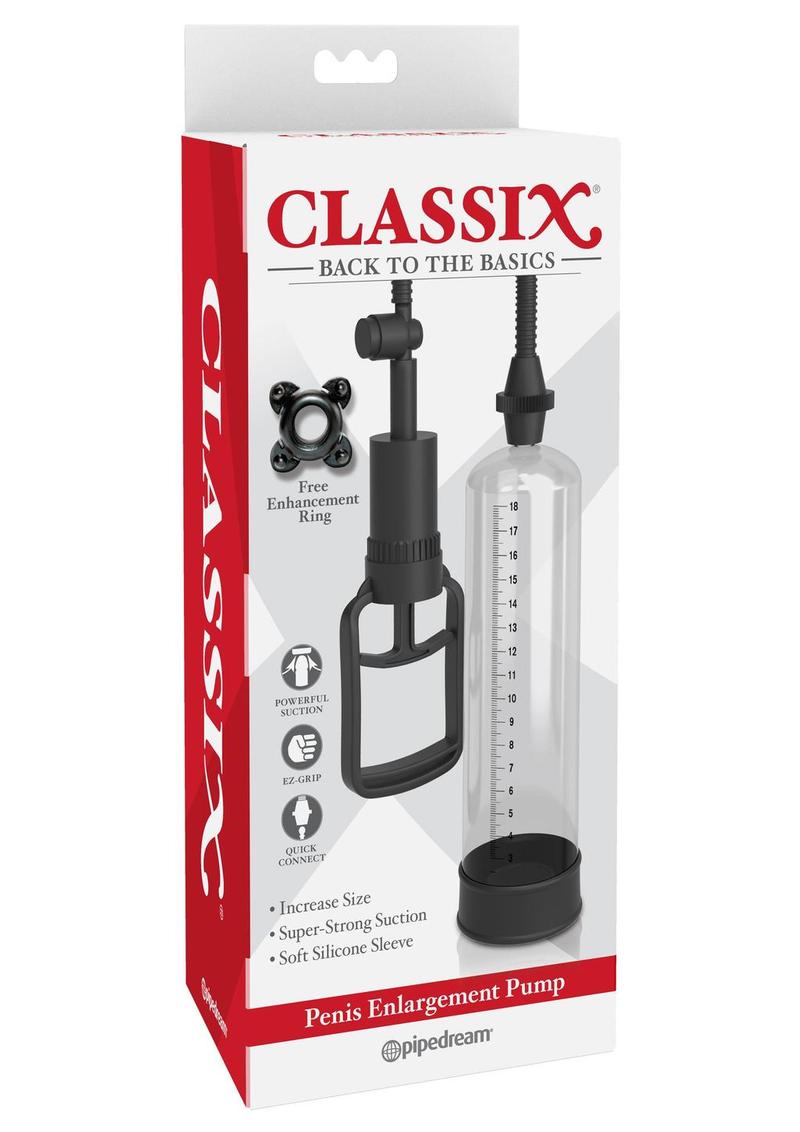 Pipedream Classix Penis Enlargement Pump Clear