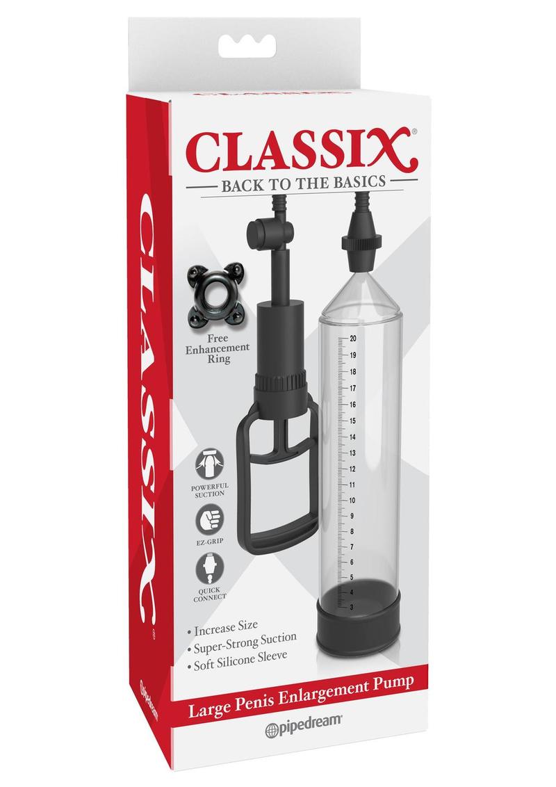 Pipedream Classix Penis Enlargement Pump Clear Large