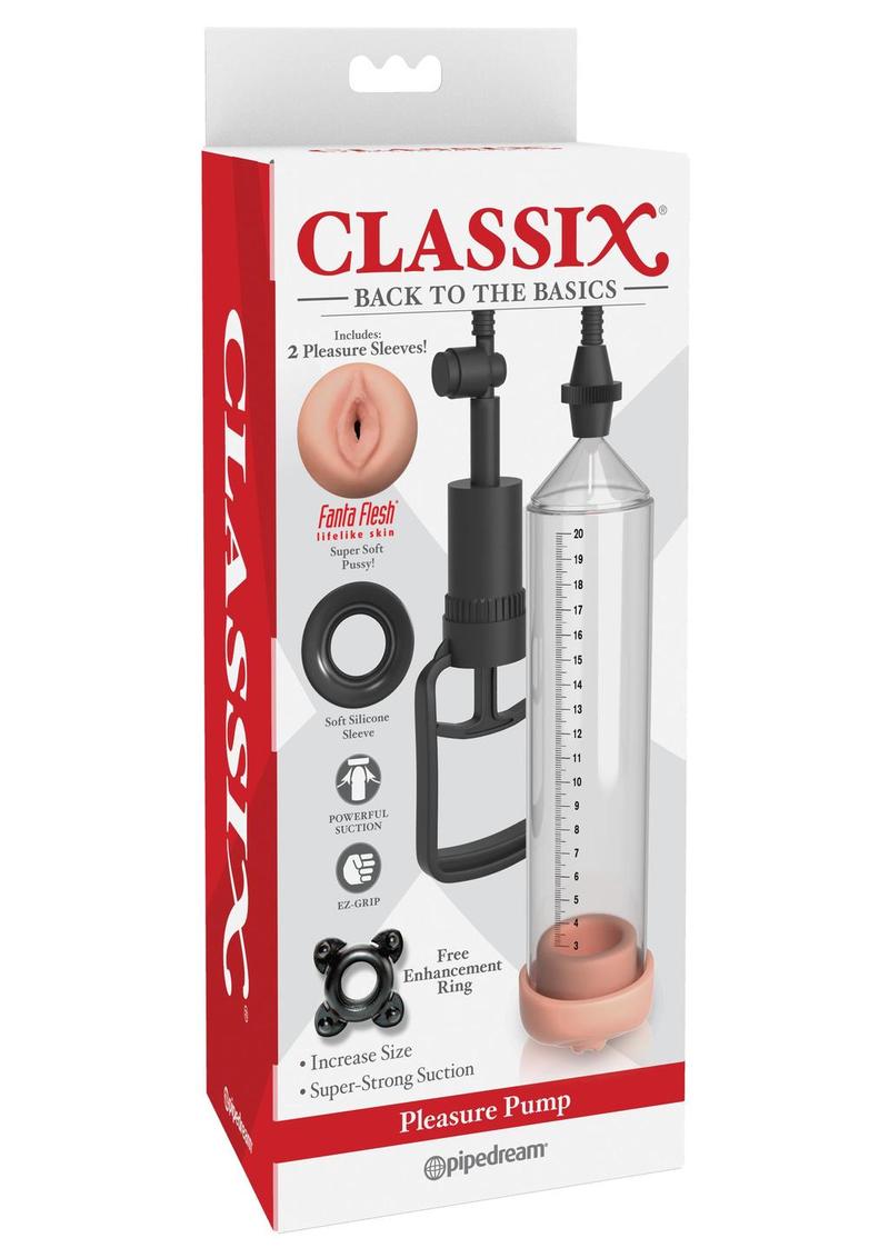 Pipedream Classix Pleasure Pump Clear