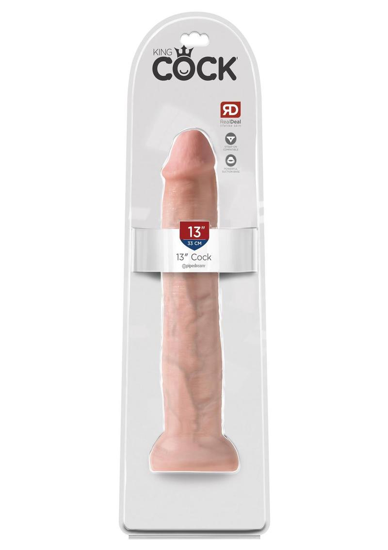 King Cock Realistic Dildo Flesh 13 Inch