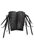 Sincerely Sportsheets Lace Corset Arm Cuffs Black