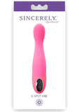 Sincerely Sportsheets G-Spot Vibe Silicone Pink