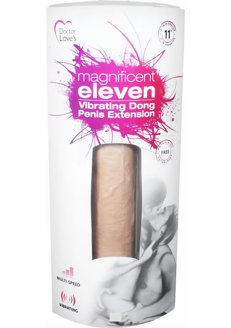 Magnífico 11 W/vibrador Carne