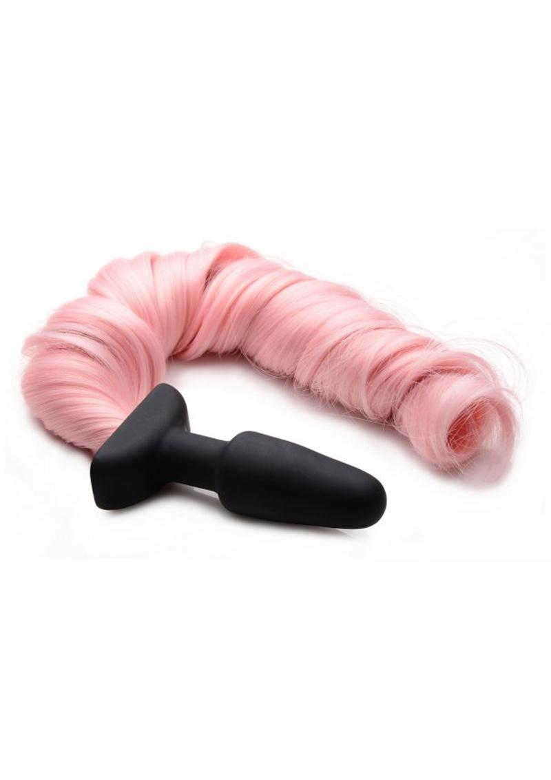 Tailz Pony Tail Silicone Anal Plug Pink