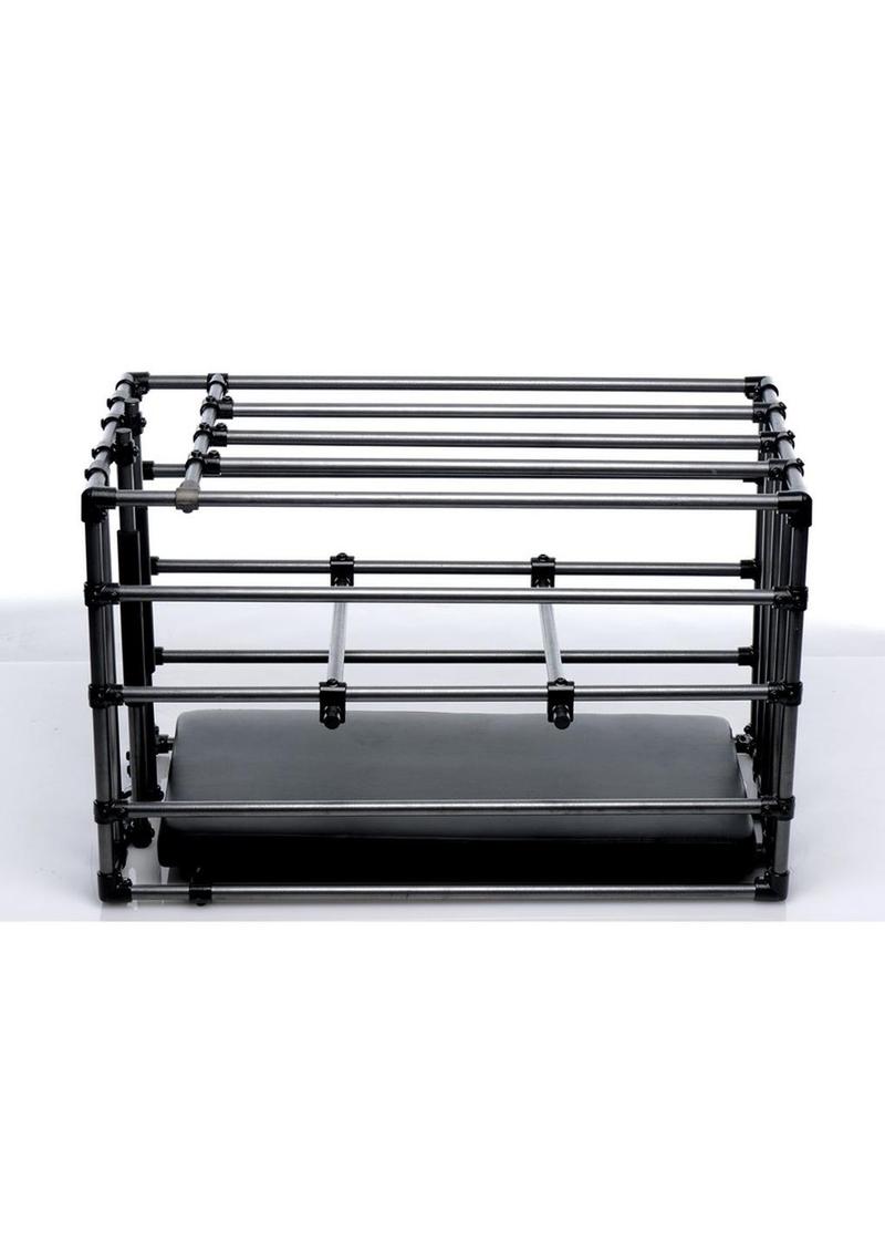 Ms Kennel Adjust Cage W/padded Board