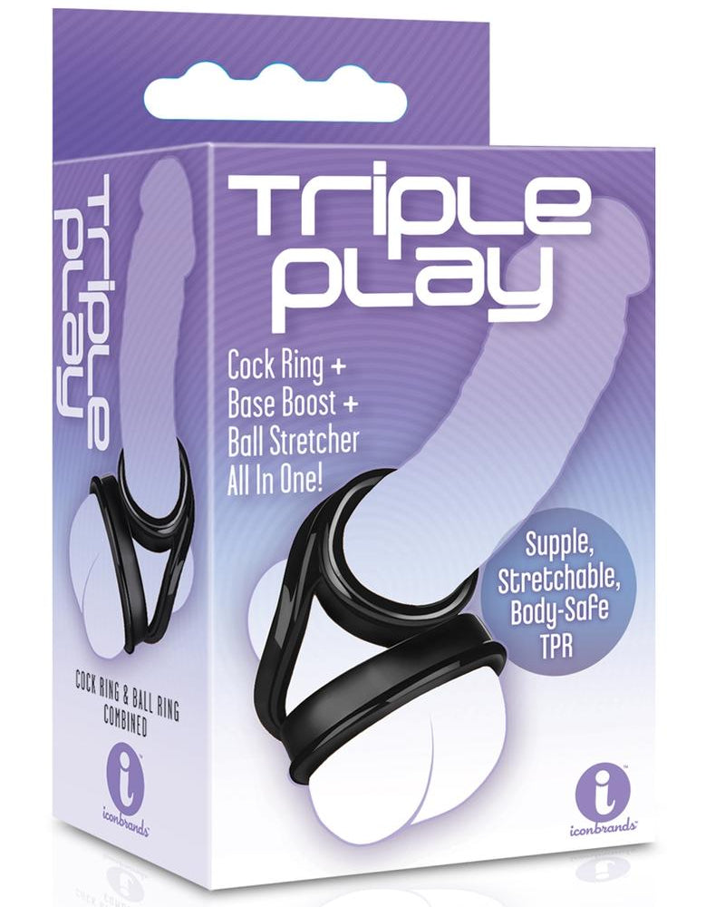 El anillo para el pene de 9 anillos triples