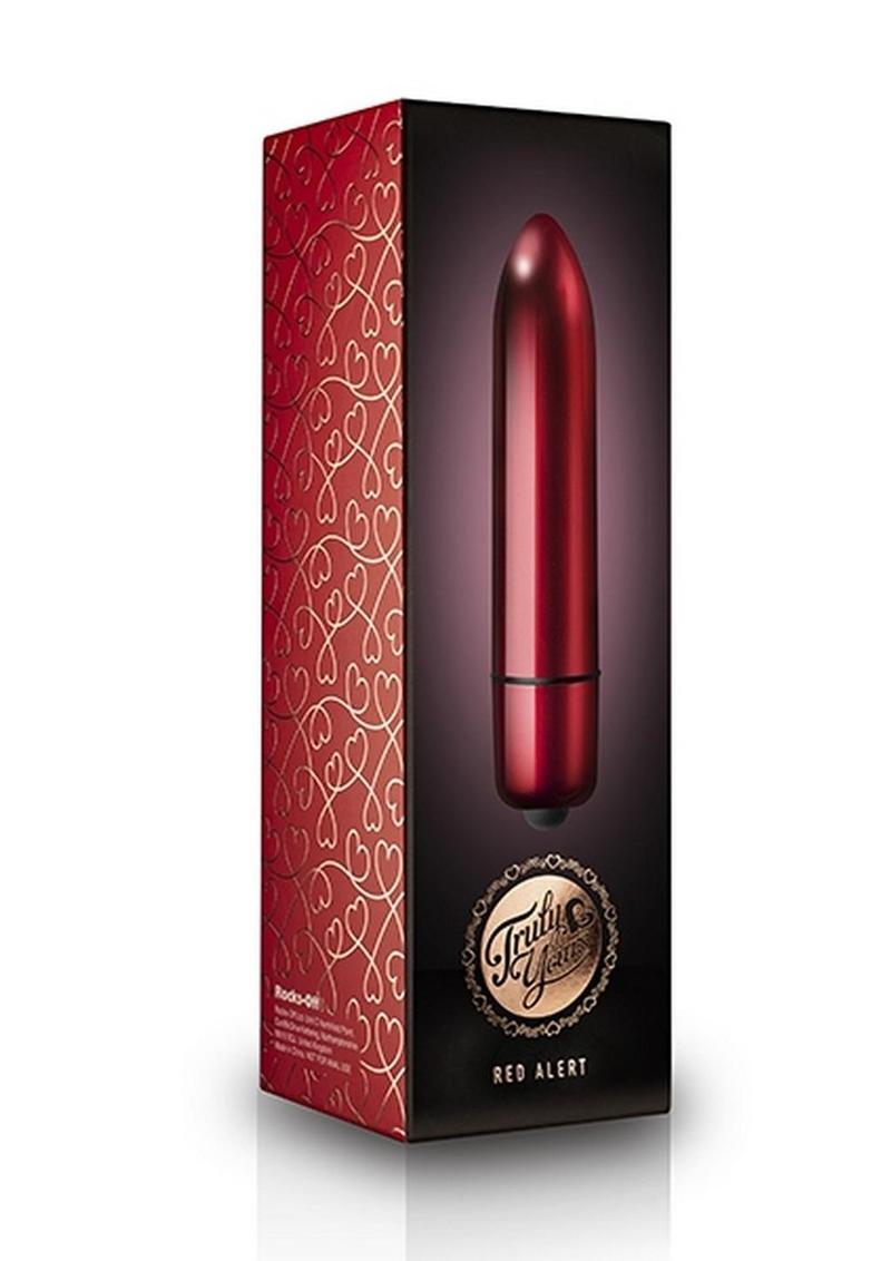 Truly Yours Red Alert Vibrator Waterproof Red