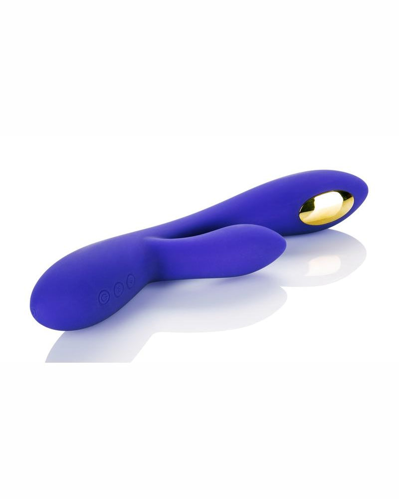 Impulse Intimate E-Stimulator Dual Wand Silicone Rechargeable Waterproof Purple