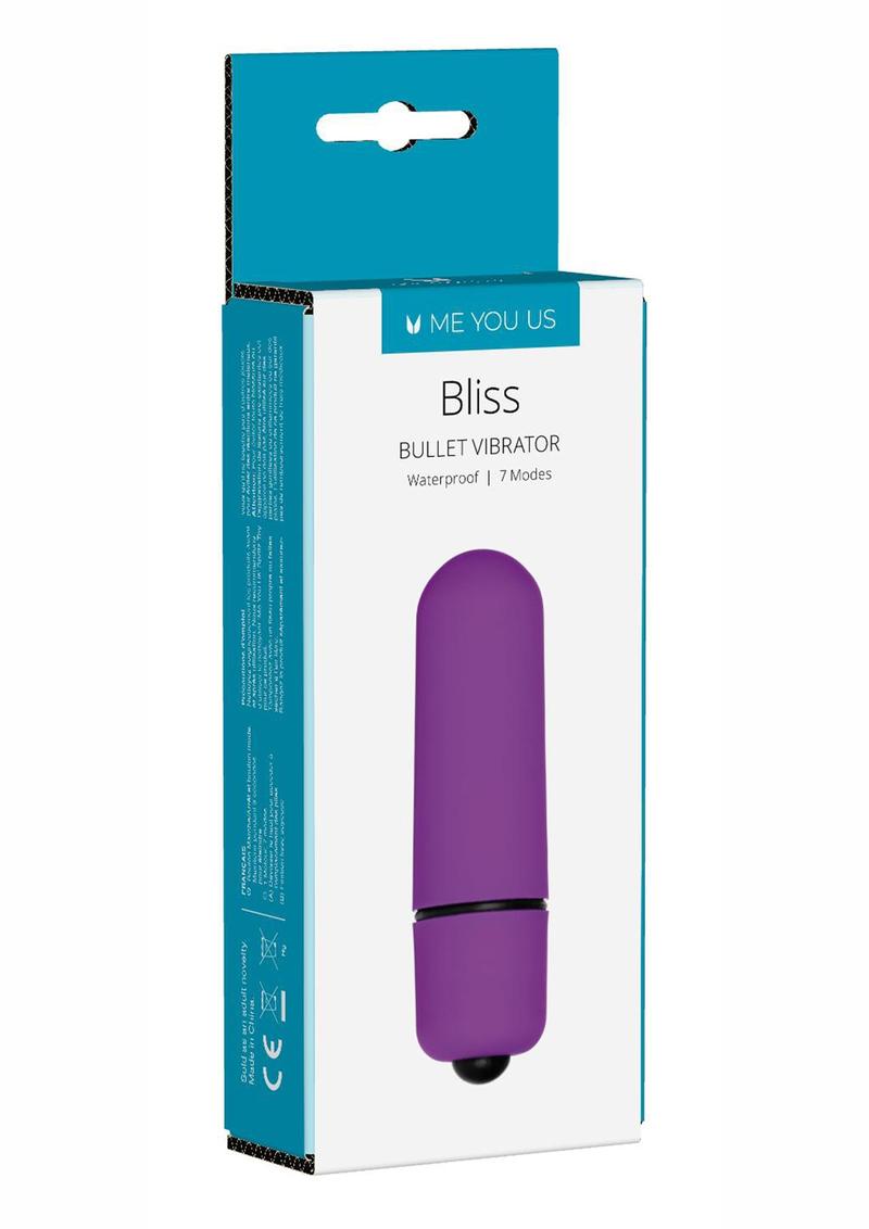 Vibrador bala Minx Bliss resistente al agua color morado