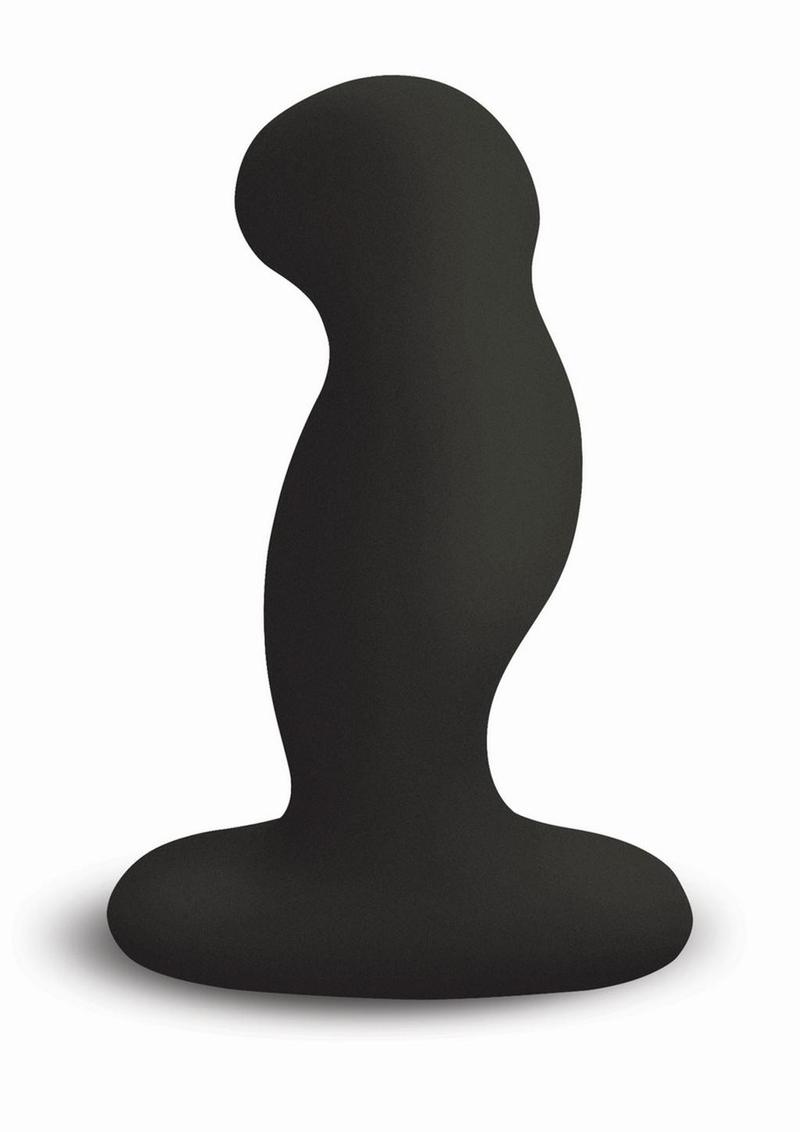 Masajeador unisex G-Play+ S de silicona, recargable, resistente al agua, color negro
