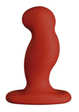 G-Play+L Unisex Massager Silicone Rechargeable Waterproof Red